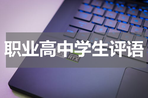 职业高中学生评语