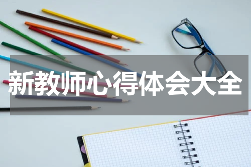 新教师心得体会大全