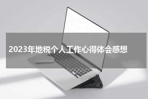 2023年地税个人工作心得体会感想