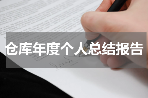 仓库年度个人总结报告