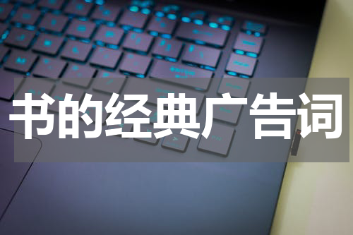 书的经典广告词
