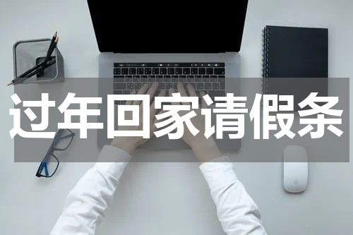 过年回家请假条