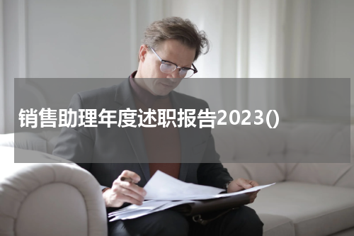 销售助理年度述职报告2023()