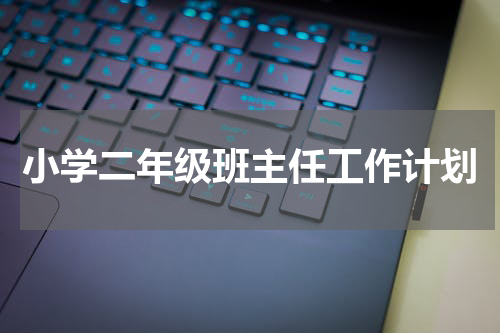 小学二年级班主任工作计划