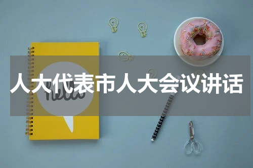 人大代表市人大会议讲话