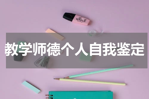 教学师德个人自我鉴定