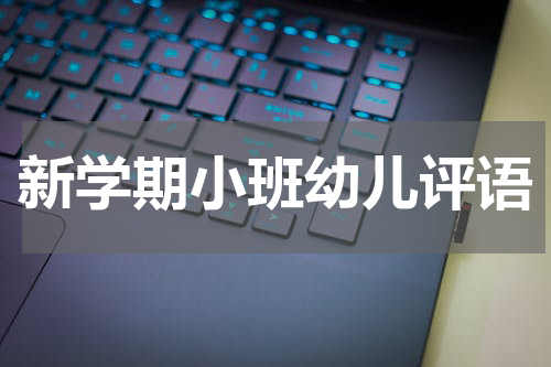 新学期小班幼儿评语