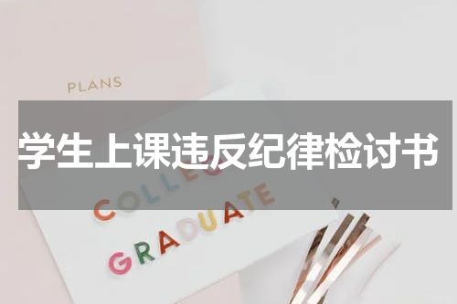 学生上课违反纪律检讨书