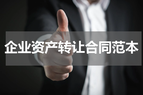 企业资产转让合同范本