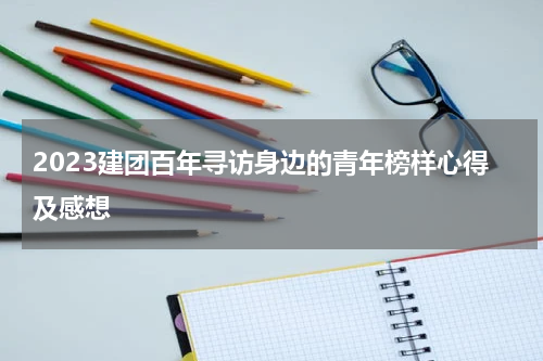 2023建团百年寻访身边的青年榜样心得及感想