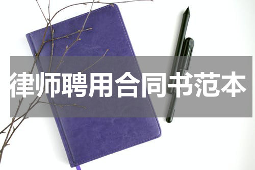 律师聘用合同书范本