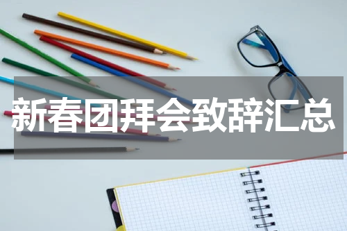 新春团拜会致辞汇总
