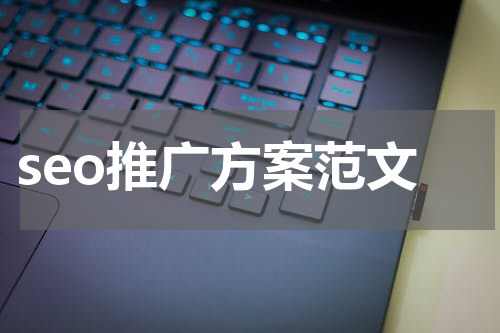 seo推广方案范文