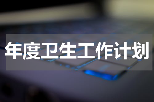 年度卫生工作计划