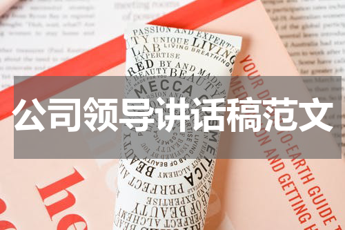 公司领导讲话稿范文