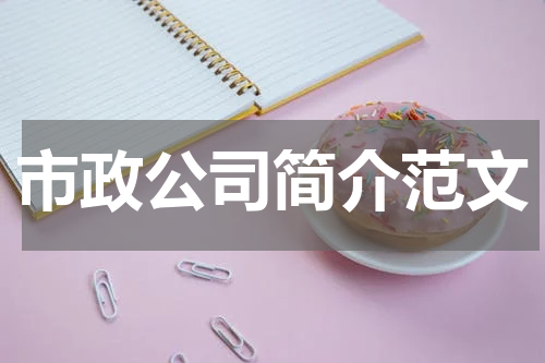 市政公司简介范文