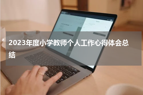 2023年度小学教师个人工作心得体会总结
