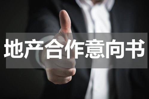 地产合作意向书