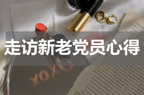走访新老党员心得