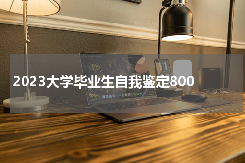2023大学毕业生自我鉴定800