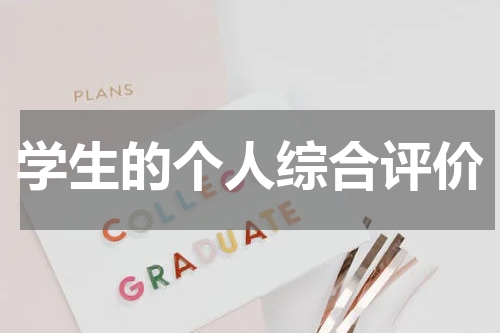 学生的个人综合评价