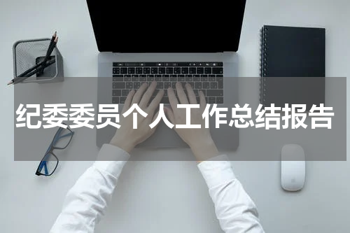 纪委委员个人工作总结报告
