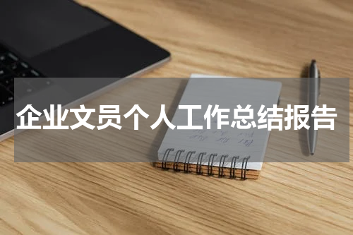 企业文员个人工作总结报告