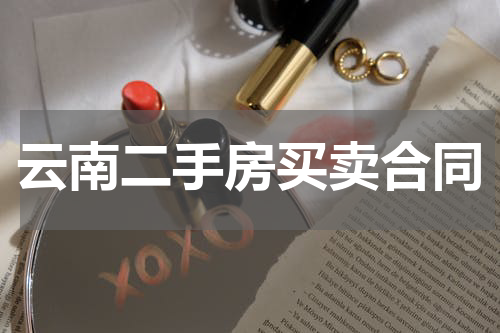 云南二手房买卖合同