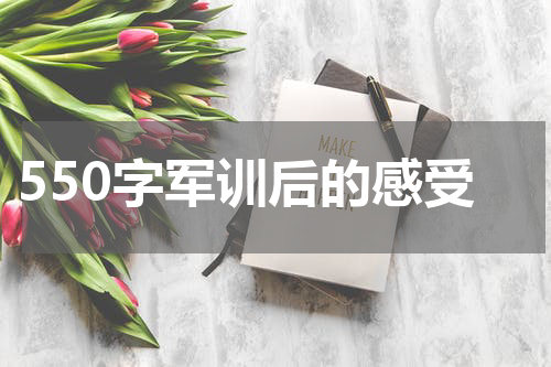 550字军训后的感受