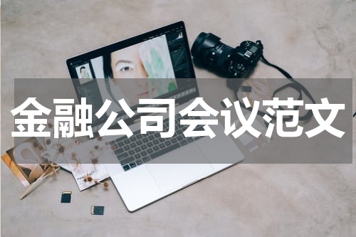 金融公司会议范文