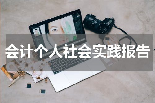 会计个人社会实践报告