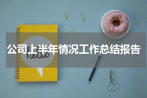 公司上半年情况工作总结报告
