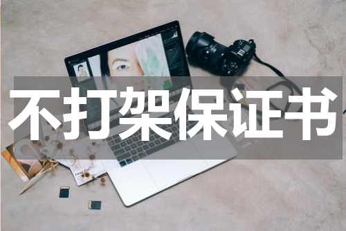 不打架保证书
