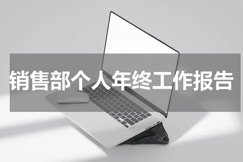 销售部个人年终工作报告