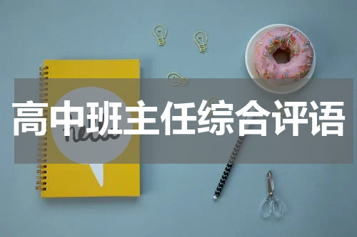高中班主任综合评语