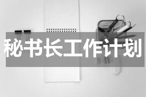 秘书长工作计划