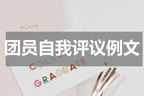 团员自我评议例文