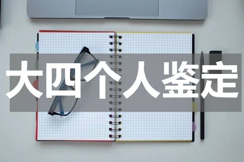大四个人鉴定