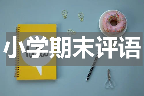 小学期末评语