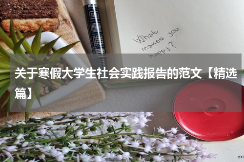 关于寒假大学生社会实践报告的范文【精选篇】