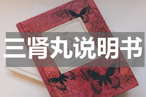 三肾丸说明书