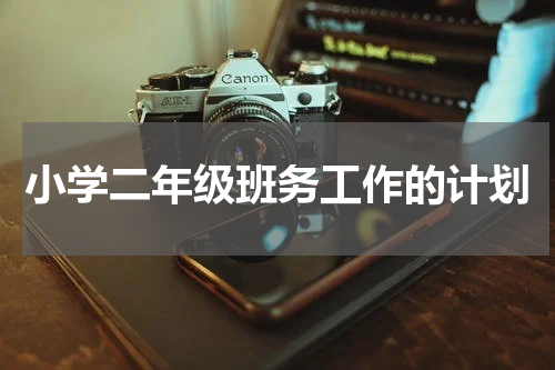小学二年级班务工作的计划