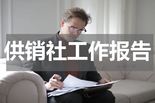供销社工作报告