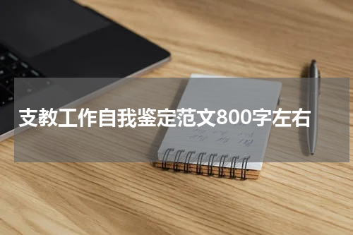 支教工作自我鉴定范文800字左右