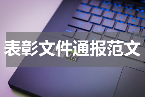 表彰文件通报范文