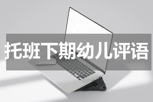 托班下期幼儿评语