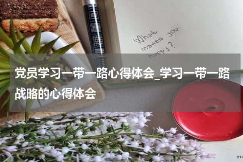 党员学习一带一路心得体会_学习一带一路战略的心得体会