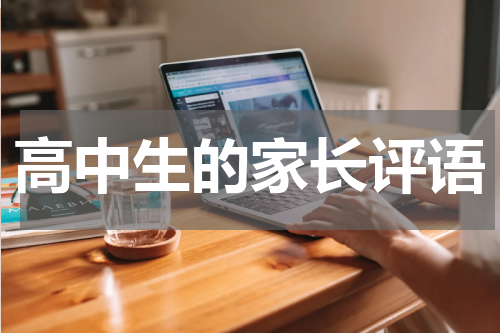高中生的家长评语