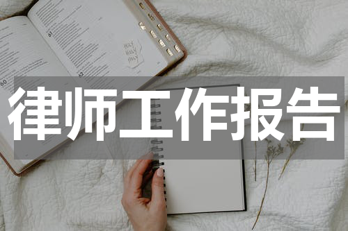 律师工作报告