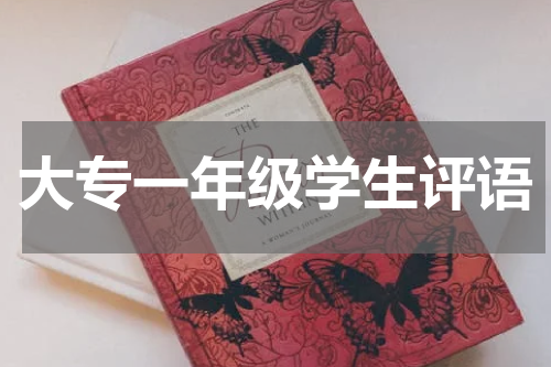 大专一年级学生评语